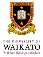 THE UNIVERSITY OF WAIKATO logo for Master of Business and Management in New Zealand — study abroad with Border & Bridges